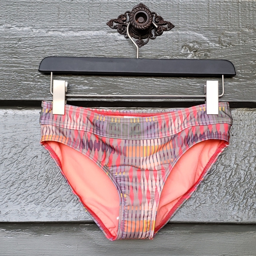 PRANA Carmine Desert Geo Ramba Bikini Bottom S NEW - Picture 1 of 9
